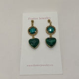 Heart earrings