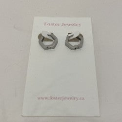 Hexagon Earrings