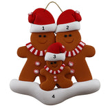 Gingerbread Family Ornaments