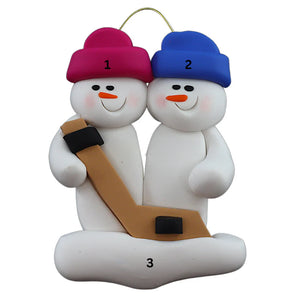 Hockey Family Ornaments