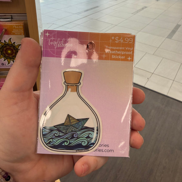 Love Potion Bottle Waterproof Sticker
