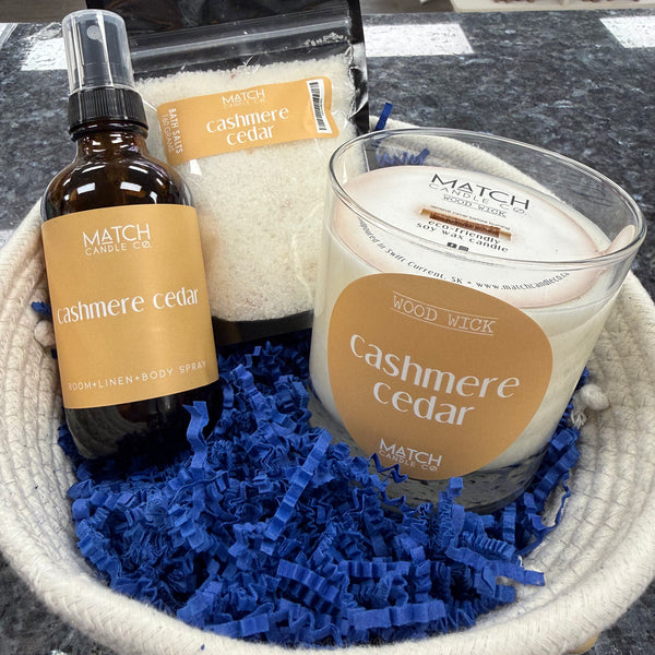 MATCH Candle Bundle - Cashmere Cedar