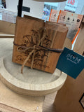 Wooden Engraved Saskatchewan Coaster Set