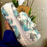 Women's Crocheted Slippers