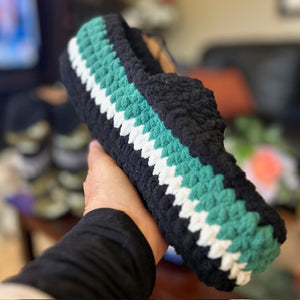 Women's Crocheted Slippers