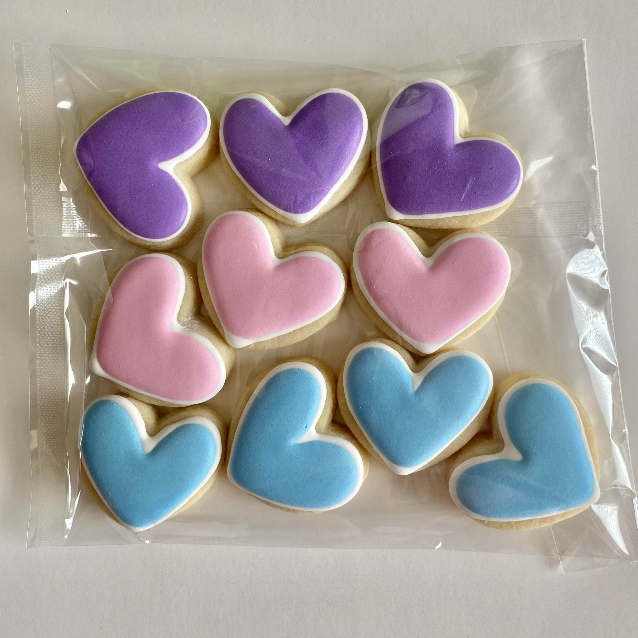 10-pack small hearts