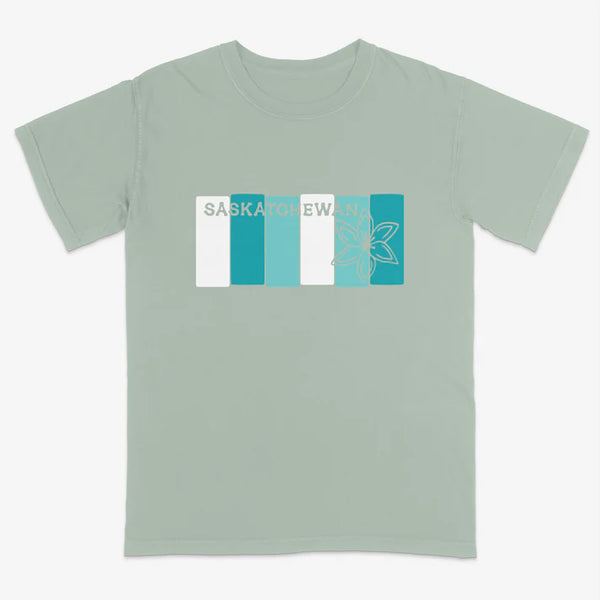 FLAT // Sask Colour Block / Unisex Tshirt