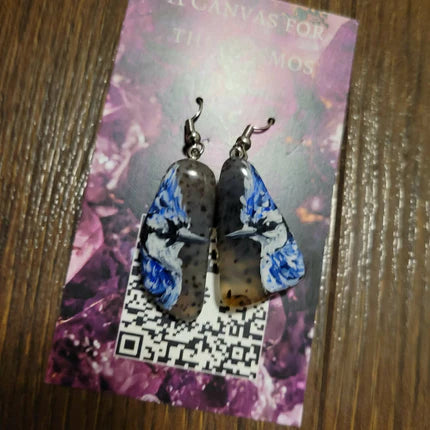 Assorted Painted Glass/Sea Glass Earrings