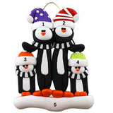 Penguin Family Ornaments