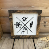Sask Theme 3D Sign