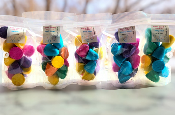 Micro Bath Bombs - Large Variety Pack