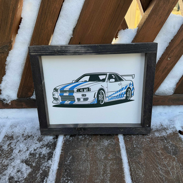 Skyline Printed Sign