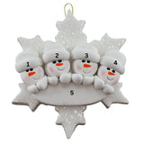 Snowflake Family Ornaments