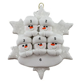 Snowflake Family Ornaments