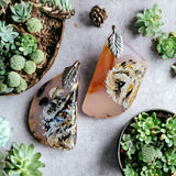 Assorted Painted Stone Necklaces