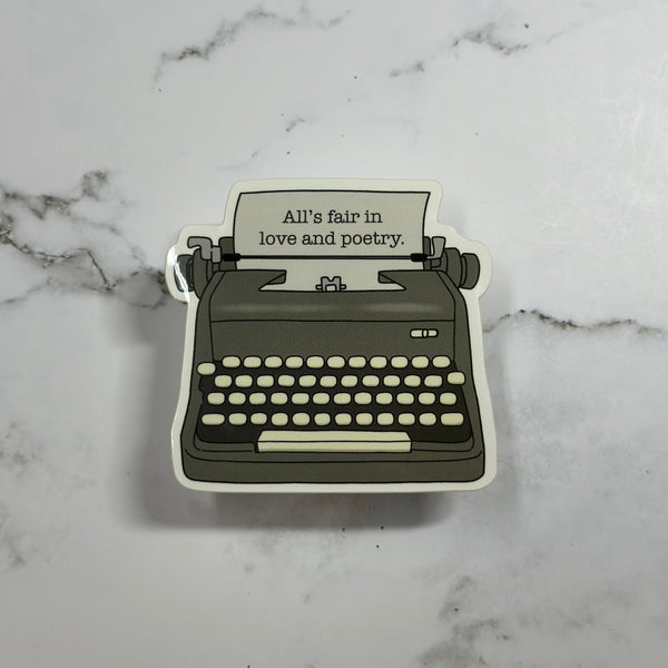 Weatherproof Stickers, TS Inspired