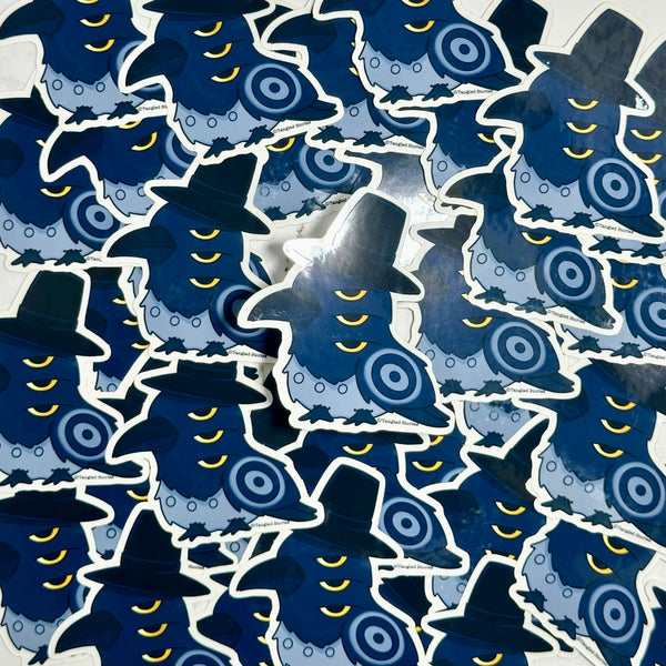 Weatherproof Stickers, Characters