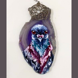 Assorted Painted Stone Necklaces