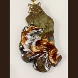 Assorted Painted Stone Necklaces