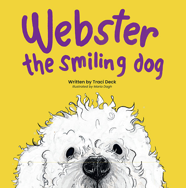 Webster the Smiling Dog