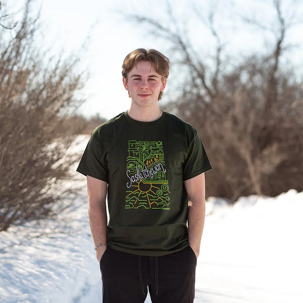 Doodle Line - T-Shirt