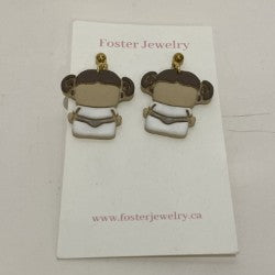 Animated Clay Earrings