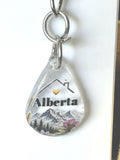 Alberta Mountain Mini Keychain