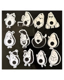Avocado - Sand Art Sticker Kit