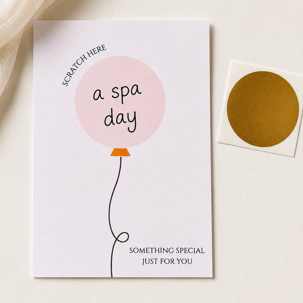 Custom Birthday Scratch Card