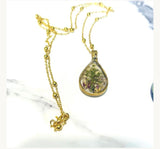Buy Yourself the Damn Necklace Collection- Golden Wildflower Pendant