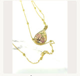 Buy Yourself the Damn Necklace Collection- Golden Wildflower Pendant