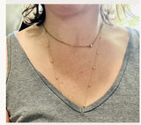 Buy Yourself the Damn Necklace Collection- Golden Wildflower Pendant