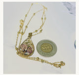 Buy Yourself the Damn Necklace Collection- Golden Wildflower Pendant