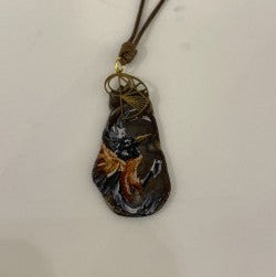 Assorted Painted Stone Necklaces