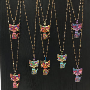 Cat Love Necklace