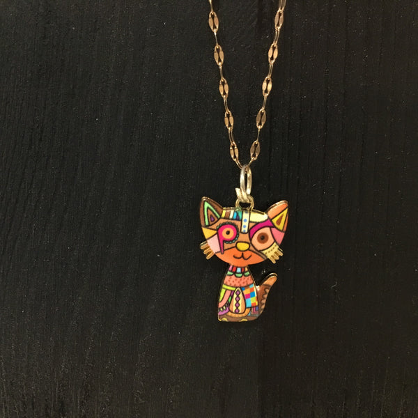 Cat Love Necklace