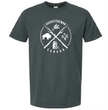 FLAT // Saskatchewan Crossed Sticks / Unisex T-shirt