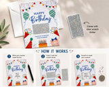 Custom Birthday Scratch Card