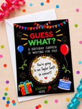 Custom Birthday Scratch Cards
