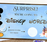 Disney World Scratch Card