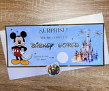 Disney World Scratch Card