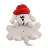 Dog On a Bone Ornaments