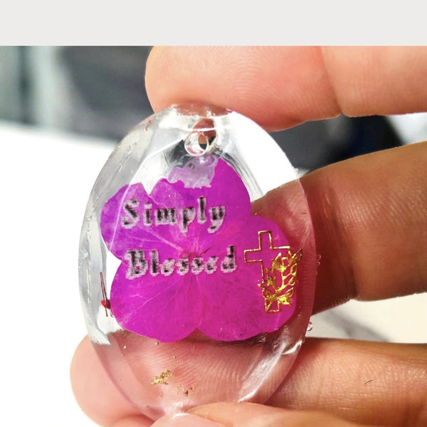 Faith-Filled Car Charm