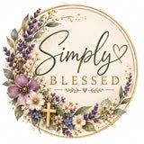 Faith-Filled Car Charm