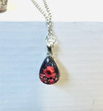 Faith & Remembrance Teardrop Necklace