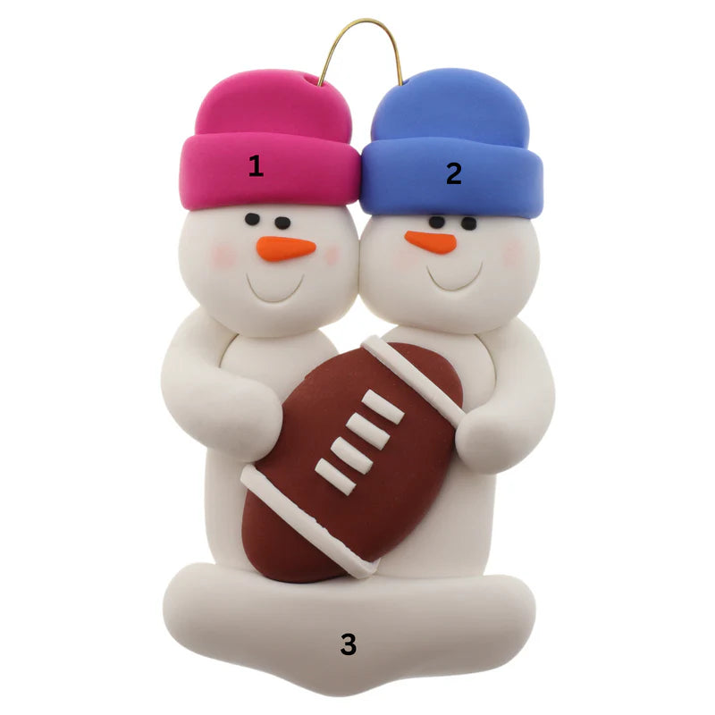 Football Family Ornaments
