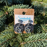 Handmade Leather Earrings - Standard