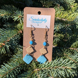 Handmade Leather Earrings - Standard