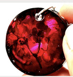 Honouring the past with poppies Keychain