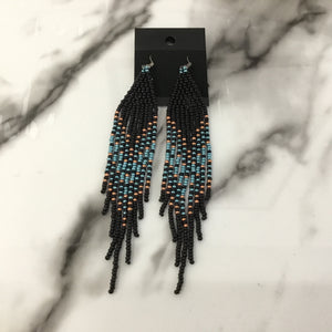 Seed Bead Earrings Lg